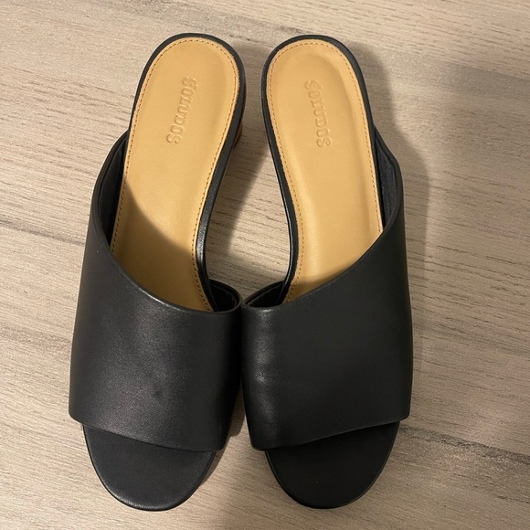 Soludos | Black Milan Mule Sz 7.5 - Picture 6 of 10